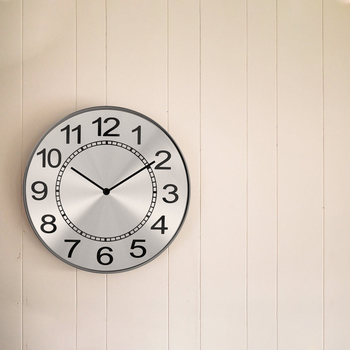 Aluminum Clock Face Replacement Dial for Wall Clocks, 1 Set and Easy to Install