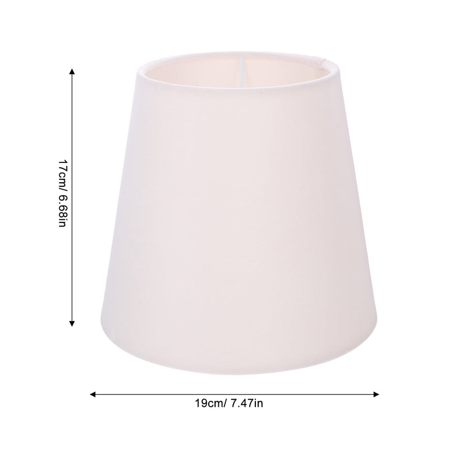 Replacement Lampshade Fabric Square Farmhouse Style Light Diffusion 1Pack 7.5X7.5X6.7In