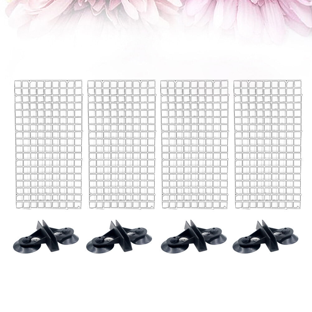 Plastic Grid 1 Set Fish Tank Trays 75 Gallon Aquarium Lid Divider Partition Plate Splitter Egg Crates Water Tank Supplies