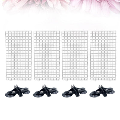 Plastic Grid 1 Set Fish Tank Trays 75 Gallon Aquarium Lid Divider Partition Plate Splitter Egg Crates Water Tank Supplies