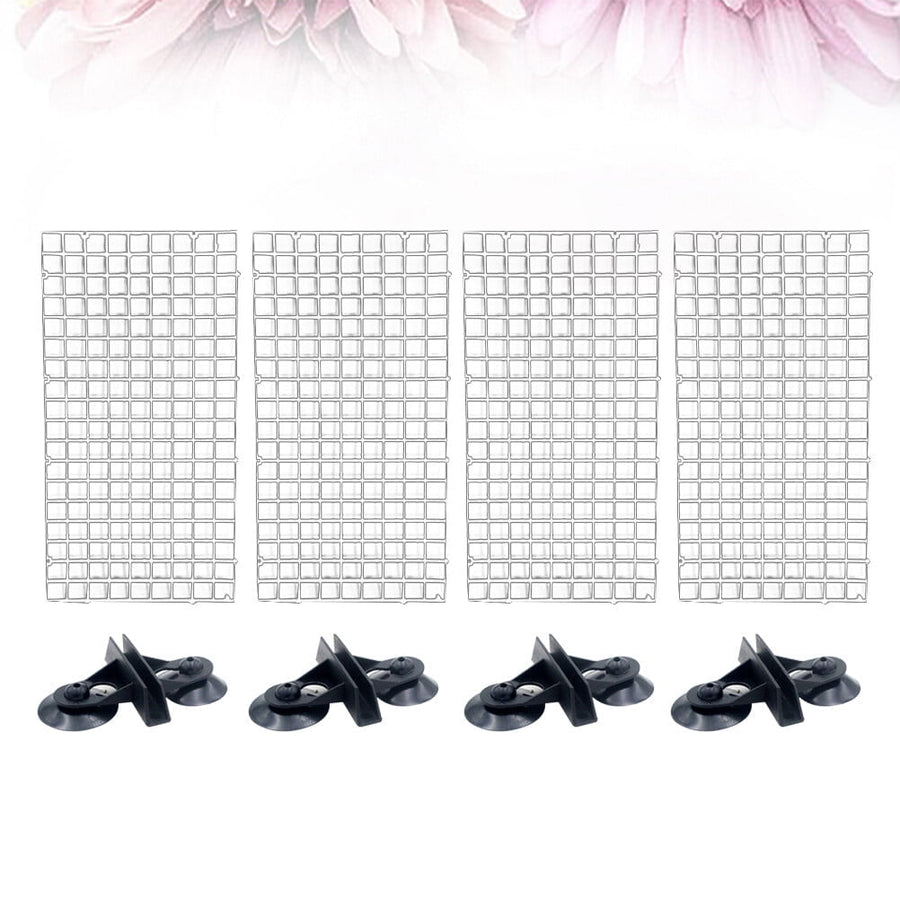 Plastic Grid 1 Set Fish Tank Trays 75 Gallon Aquarium Lid Divider Partition Plate Splitter Egg Crates Water Tank Supplies