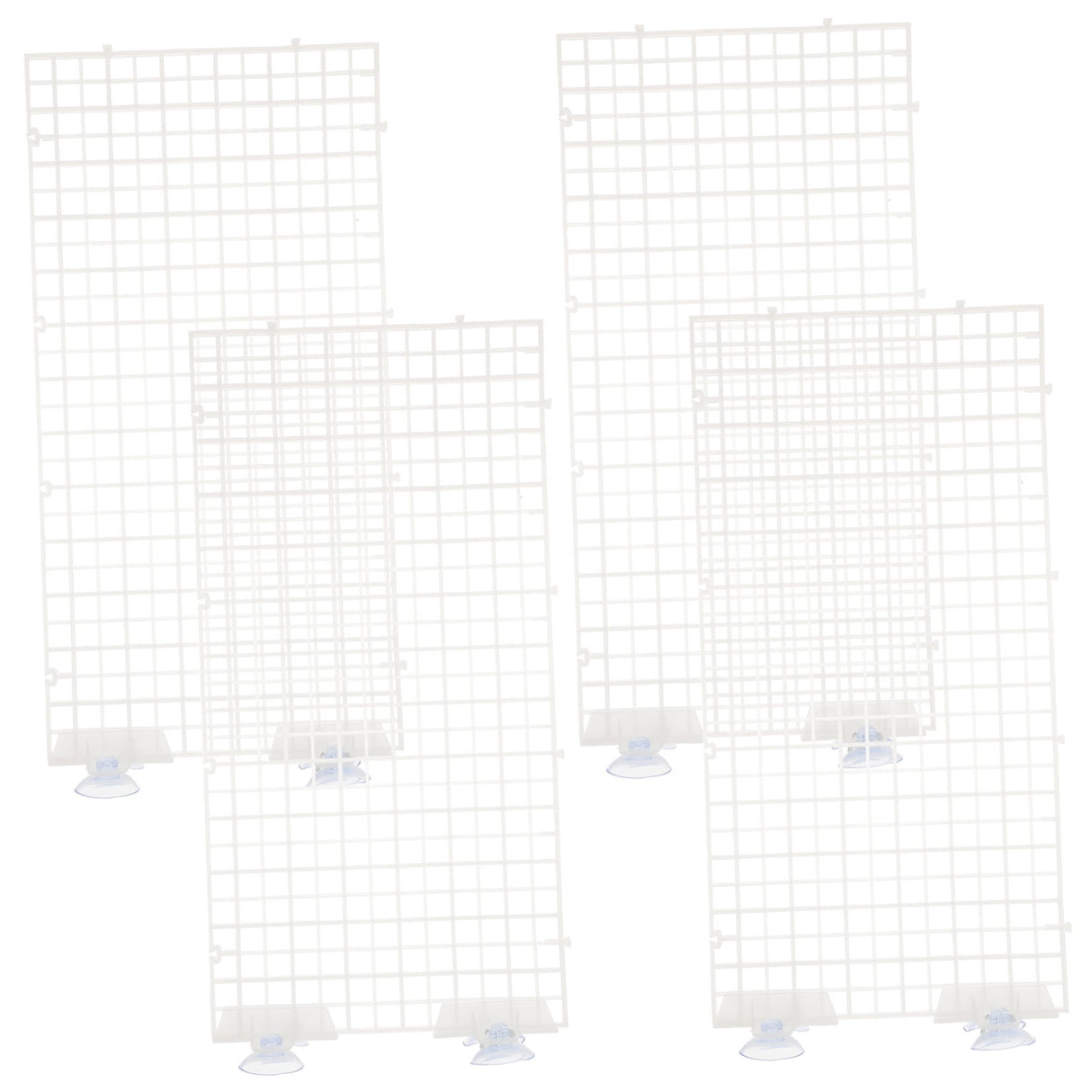Plastic Grid 1 Set Fish Tank Trays 75 Gallon Aquarium Lid Divider Partition Plate Splitter Egg Crates Water Tank Supplies