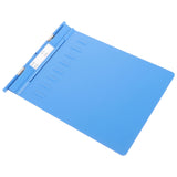Medical Document Folder 1 Set Rectangular File Folder for Hospital Use Medical Record Organizer 11.8x9.6in - Rear View