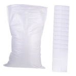 White PP Woven Sandbags for Flood , Home, Garage, Yard, and Outdoor Use