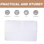 White PP Woven Sandbags for Flood , Home, Garage, Yard, and Outdoor Use