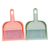 Mini Broom and Dustpan Set, 2-Pack , PP Material for Easy Cleaning - 45-Degree Angle