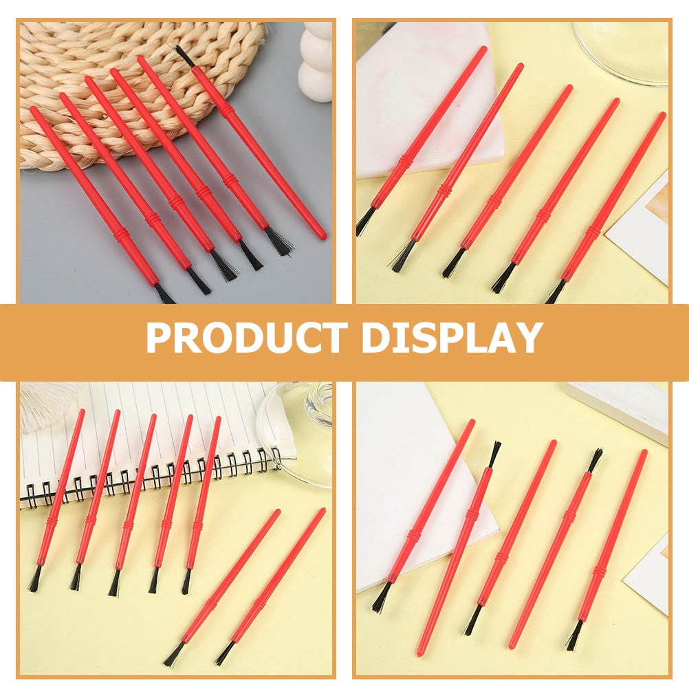 100Pcs Multi-Needle Nylon Paint Brushes Set for Students, Fine Detail Work and Art Projects