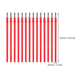 100Pcs Multi-Needle Nylon Paint Brushes Set for Students, Fine Detail Work and Art Projects - Close-Up Angle