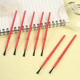100Pcs Multi-Needle Nylon Paint Brushes Set for Students, Fine Detail Work and Art Projects - Low Angle