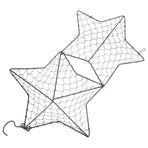 Iron Wire Wall Planter Hanging Basket Decorative Flower Pot Holder Space Saving for Indoor Outdoor Use 1 Pc
