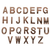 26Pcs ABS Alphabet Letters For Outside Initials For Decor House Owners