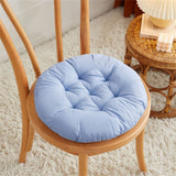 Round Seat Cushion Chair Pads for Kitchen Dining Chairs, Soft Comfort Chair Mat Pillow Cushions for Office Desk Living Room 16 Blue