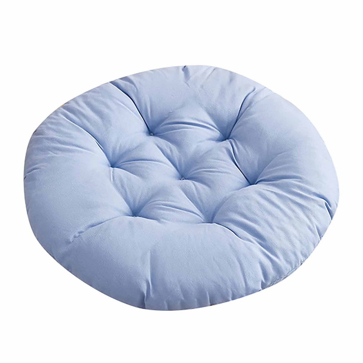 Round Seat Cushion Chair Pads for Kitchen Dining Chairs, Soft Comfort Chair Mat Pillow Cushions for Office Desk Living Room 16 Blue