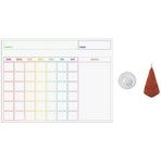 Magnetic Whiteboard Erasable Note Boards for Refrigerator, Home, Office, Kitchen, and School Use