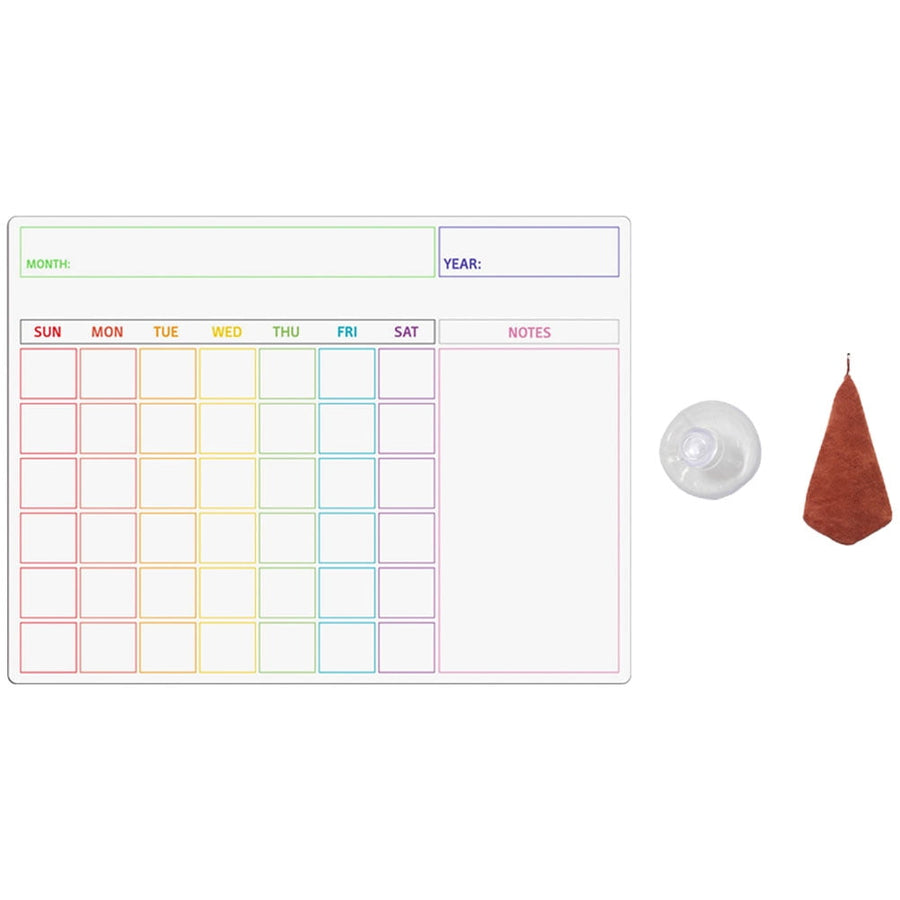 Magnetic Whiteboard Erasable Note Boards for Refrigerator, Home, Office, Kitchen, and School Use