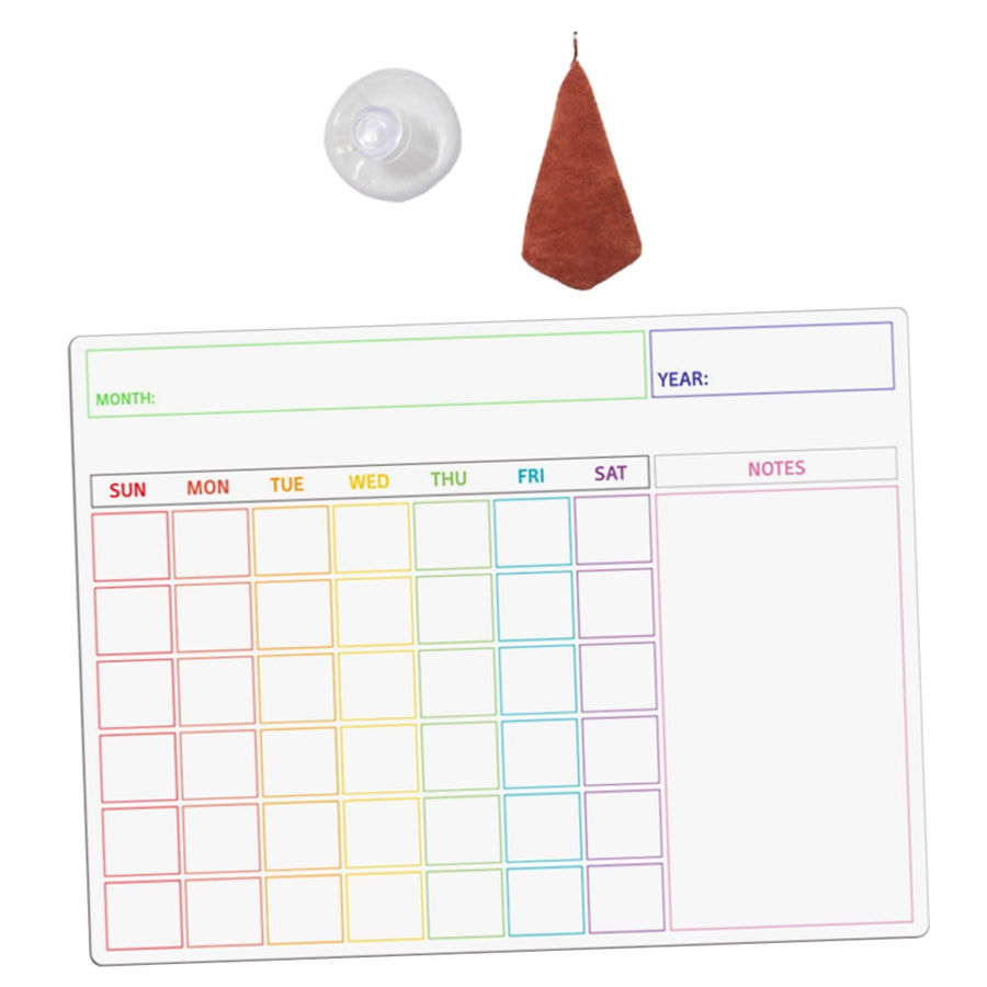 Magnetic Whiteboard Erasable Note Boards for Refrigerator, Home, Office, Kitchen, and School Use