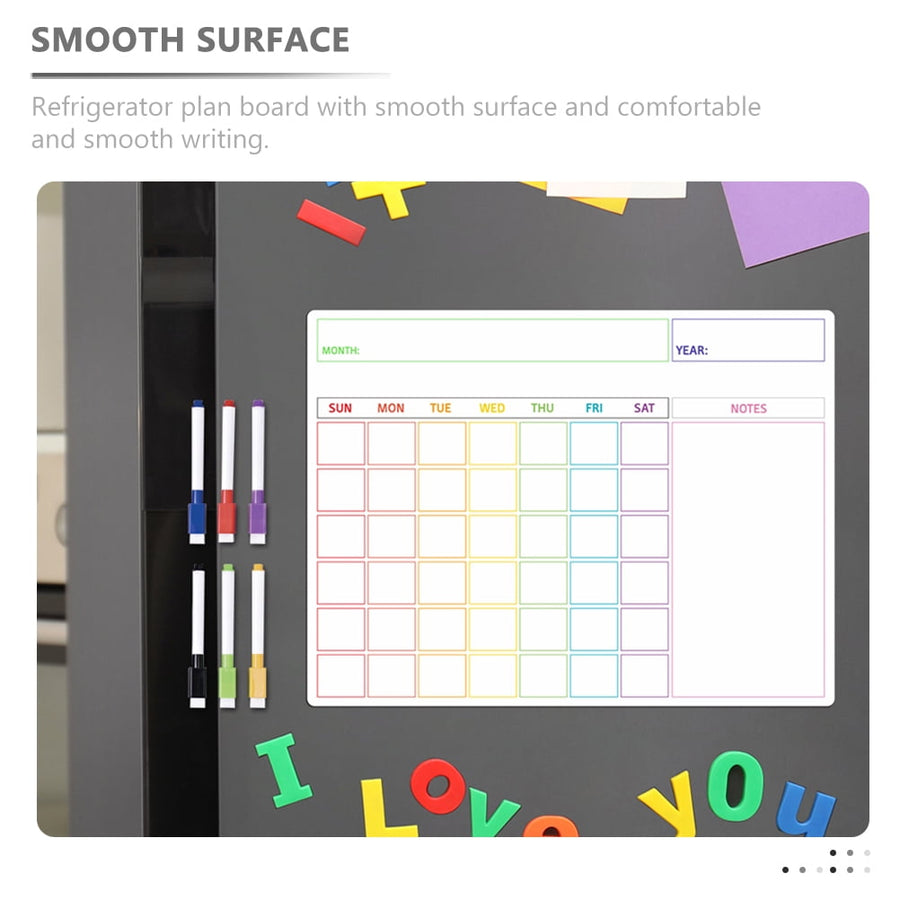 Magnetic Whiteboard Erasable Note Boards for Refrigerator, Home, Office, Kitchen, and School Use