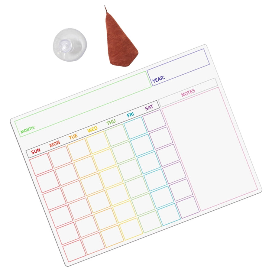 Magnetic Whiteboard Erasable Note Boards for Refrigerator, Home, Office, Kitchen, and School Use