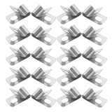 100Pcs Stainless Steel Metal Wire Fence Clips for Quick and Easy Installation Fixing Accessories