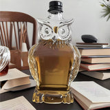 Wolf Whiskey Bottle, Funny Wolf Whiskey Bottle, 3D Wolf Shape Glass, Wine Decanter for Men Dad, Home Bar Dachshund Lover Decor F