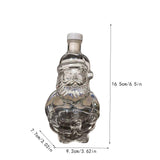 Wolf Whiskey Bottle, Funny Wolf Whiskey Bottle, 3D Wolf Shape Glass, Wine Decanter for Men Dad, Home Bar Dachshund Lover Decor K