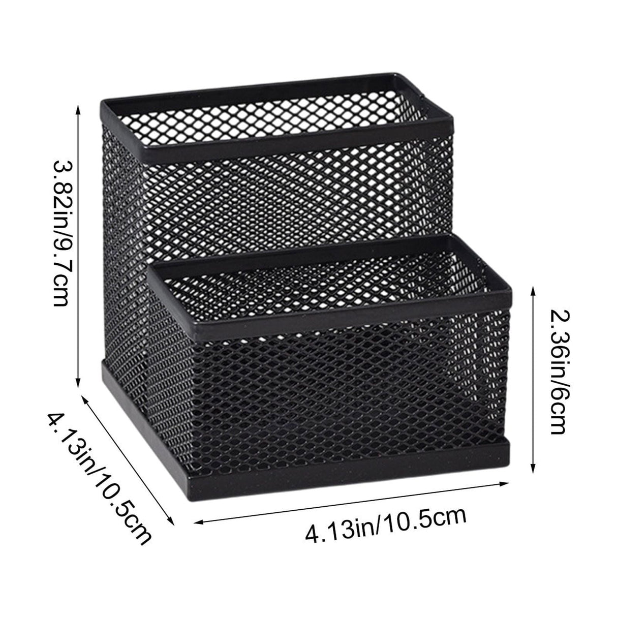 Pen Holder Mesh Pencil Holder Metal Pencil Holders Pen Organizer for Desk Office Pencil Holders, Back to Sch-ool Supplies L
