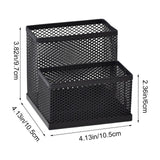 Pen Holder Mesh Pencil Holder Metal Pencil Holders Pen Organizer for Desk Office Pencil Holders, Back to Sch-ool Supplies L