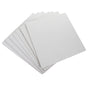 White Cardboard Sheets for Mailing, Crafting, Projects, Home Use, Lightweight and Material