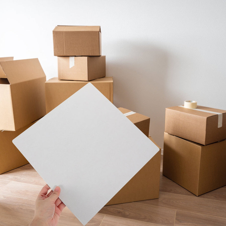 White Cardboard Sheets for Mailing, Crafting, Projects, Home Use, Lightweight and Material