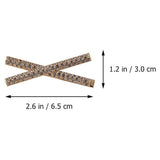 5-Pack Rhinestone Hair Barrettes Small Sparkling Hair Clips for Women Daily Wear and Stylish Accessories