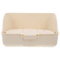 Pet Litter Box White Plastic, Durable for Rabbit and Small Animal Use