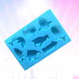 Ocean Animal Candy Mold Silicone Mold for Party Baking Chocolate Jelly 1 Piece