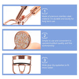 Rose Eyelash Curler Stainless Steel Lash Curler for Beautiful Eye Makeup