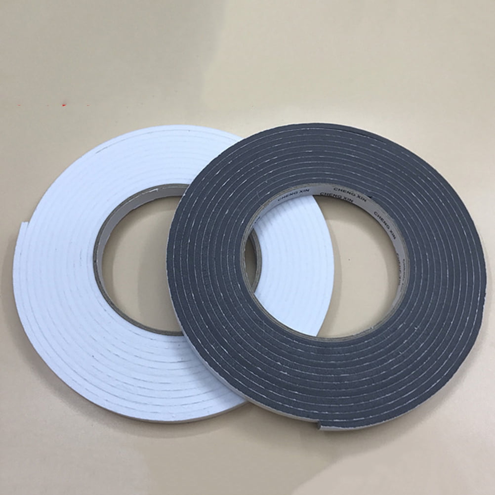 Strong Double-Sided Removable Adhesive Tape Black Plastic for Home Use and Projects
