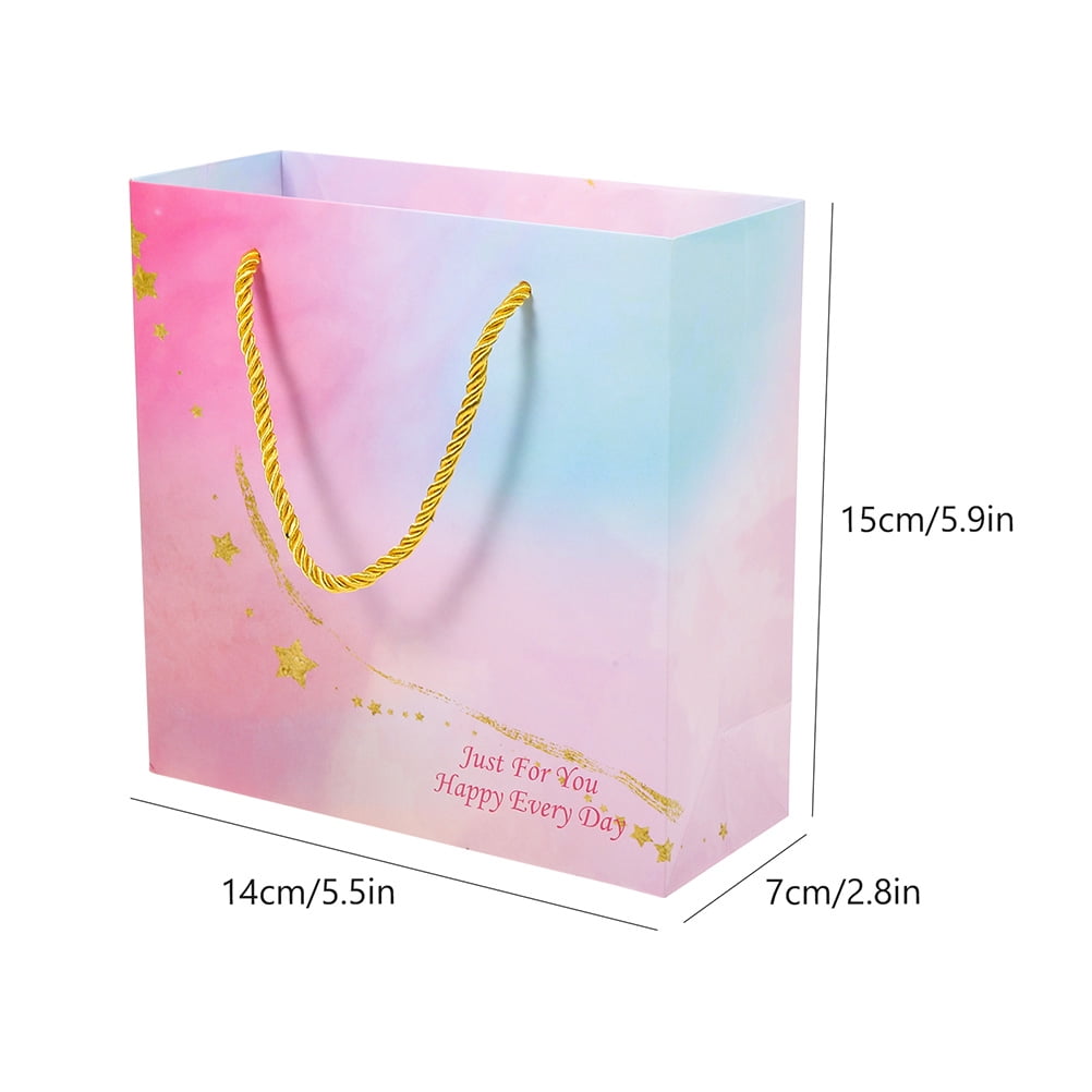 Elegant Pink Wedding Goodies Bags for Various Occasions 12Pcs