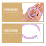 oversized earrings for women Violet 1 Pair