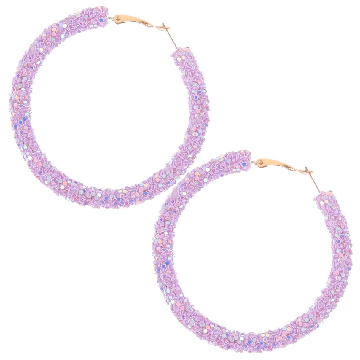 oversized earrings for women Violet 1 Pair