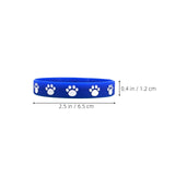 32Pcs Cute Dog Paw Print Silicone Bracelets Soft Comfortable Wristbands