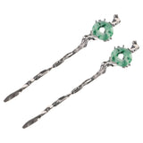 2pcs Silver Hair Chopstick Vintage Hair Sticks Women for Night Out and Recital