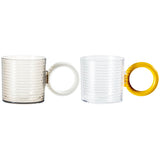 2Pcs Reusable Bathroom Mouthwash Cups with Handle Large Capacity As Material Drinking Tumblers
