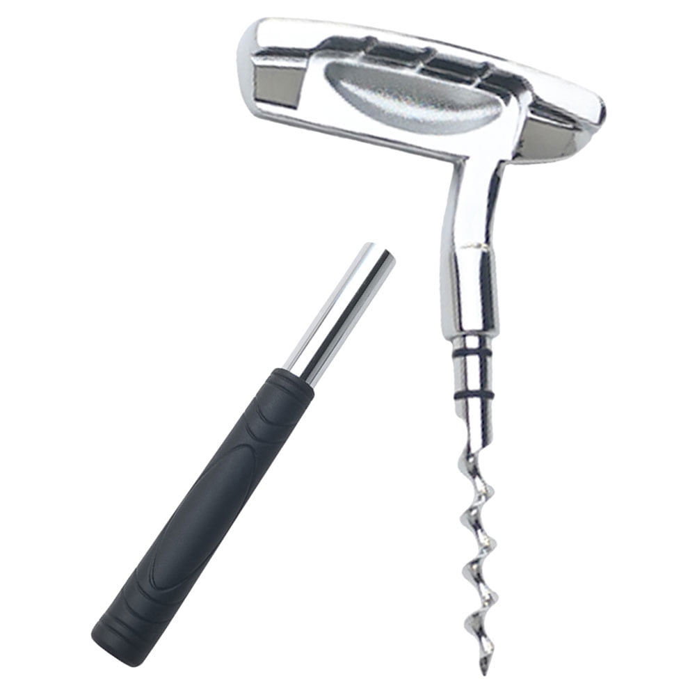 Multifunctional Bar Bottle Opener Crafted from Zinc Alloy for Wine and Soda Bottles