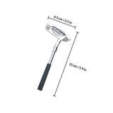 Multifunctional Bar Bottle Opener Crafted from Zinc Alloy for Wine and Soda Bottles