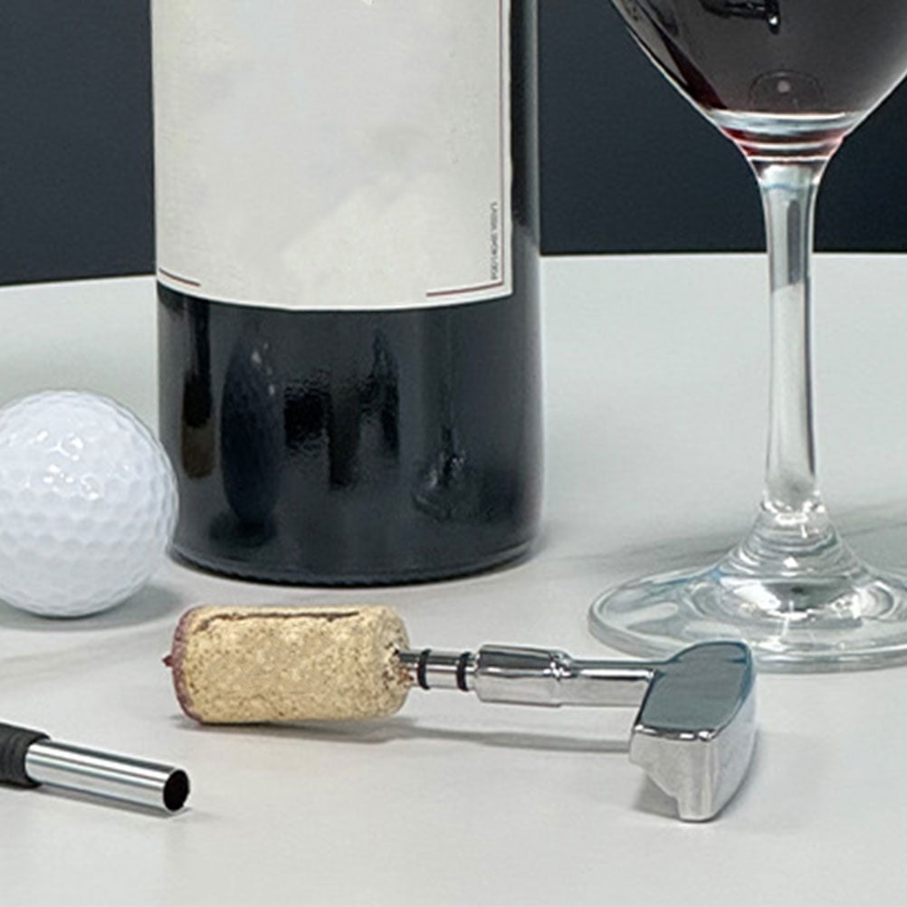 Multifunctional Bar Bottle Opener Crafted from Zinc Alloy for Wine and Soda Bottles