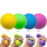 Squeeze Glitter Ducks Fidget Toys Pack Stress Relief Sensory Toys for Kids Adults Anxiety Relief Squeeze Toys (Random, 1pc) Multicolor
