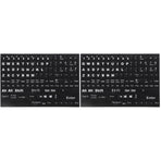 Black Keyboard Stickers for Home Perfect Fit Easy Apply