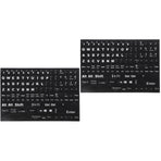 Black Keyboard Stickers for Home Perfect Fit Easy Apply