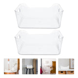 Clear Pet Fridge Organizers, Odorless and , Perfect for Vegetables and More, 2Pcs
