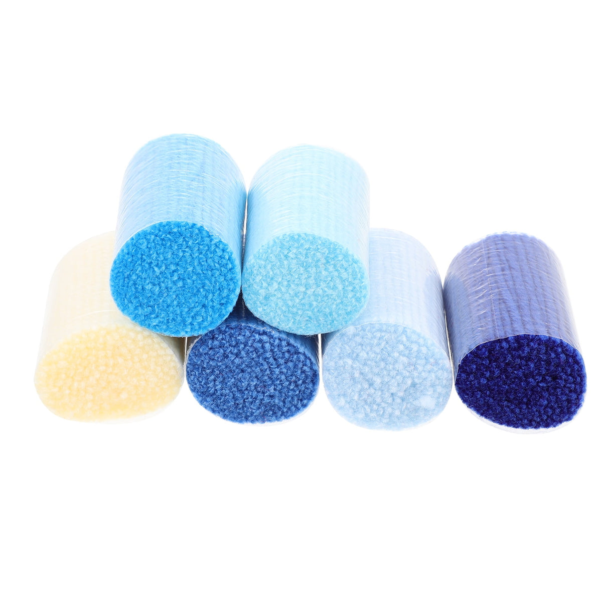 6Pcs Latch Hook Yarn DIY Rug Yarn Decorative Latch Hook Yarn Carpet Embroidery Supply 6X4X4CM As Shown