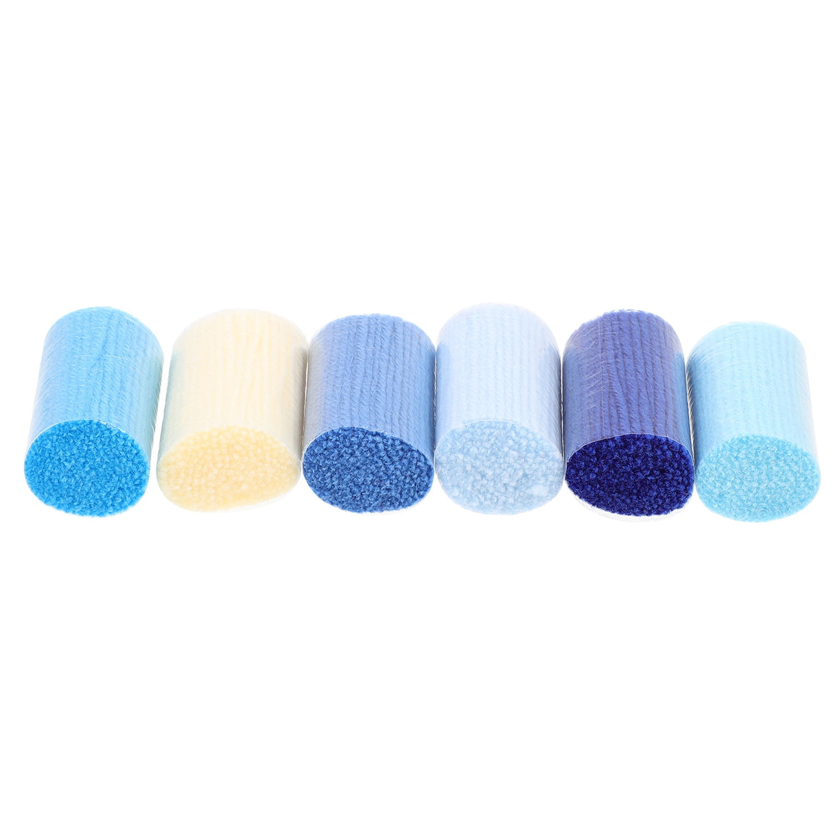 6Pcs Latch Hook Yarn DIY Rug Yarn Decorative Latch Hook Yarn Carpet Embroidery Supply 6X4X4CM As Shown