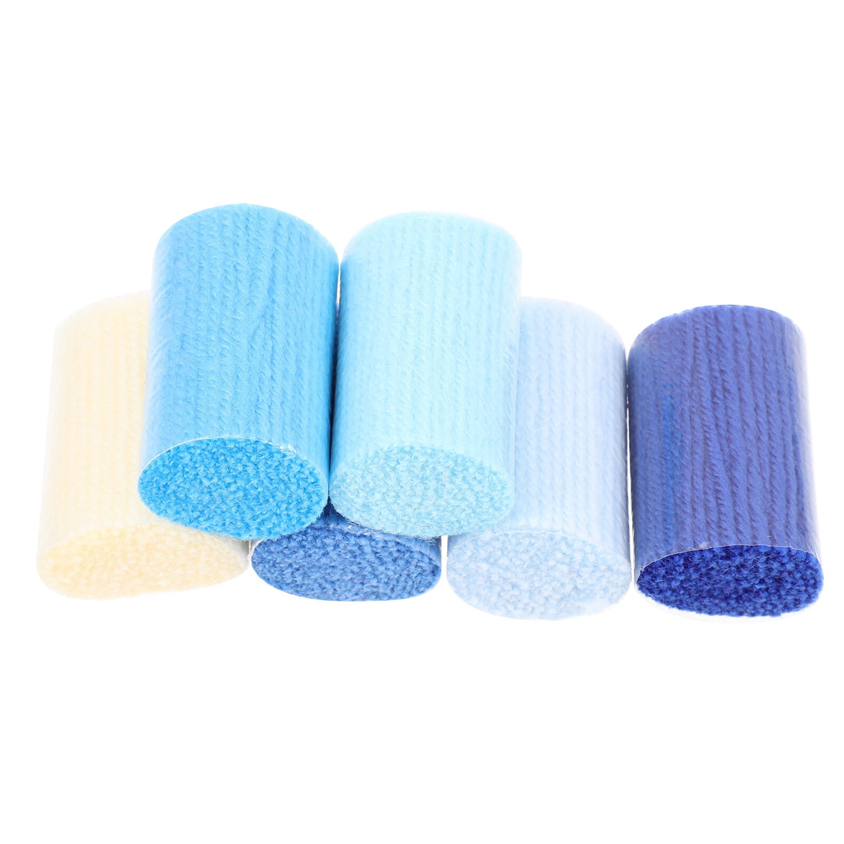 6Pcs Latch Hook Yarn DIY Rug Yarn Decorative Latch Hook Yarn Carpet Embroidery Supply 6X4X4CM As Shown